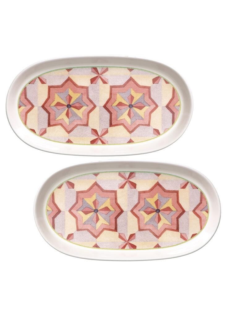 DOLCE VITA 2'Lİ OVAL SERVİS TABAK 29CM