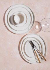 COTTA LIMOGES PASTA TABAK BEYAZ 22CM