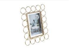 ALTIN DEKORLU ÇERÇEVE 10X15CM