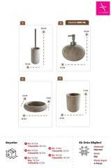 BELLA VİTA 4 PARÇA BANYO SETİ