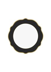 JASWELY SİYAH 6'LI PASTA TABAK 21CM