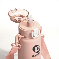 DAIMA QUICK TERMOS/MATARA 650ML PEMBE