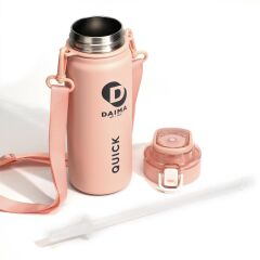 DAIMA QUICK TERMOS/MATARA 650ML PEMBE