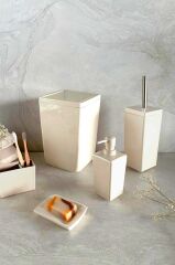 BİGA 5 PARÇA BANYO SETİ BEJ