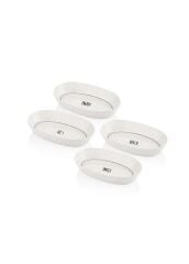 DAILY TUNES 4'LÜ OVAL TABAK 17CM