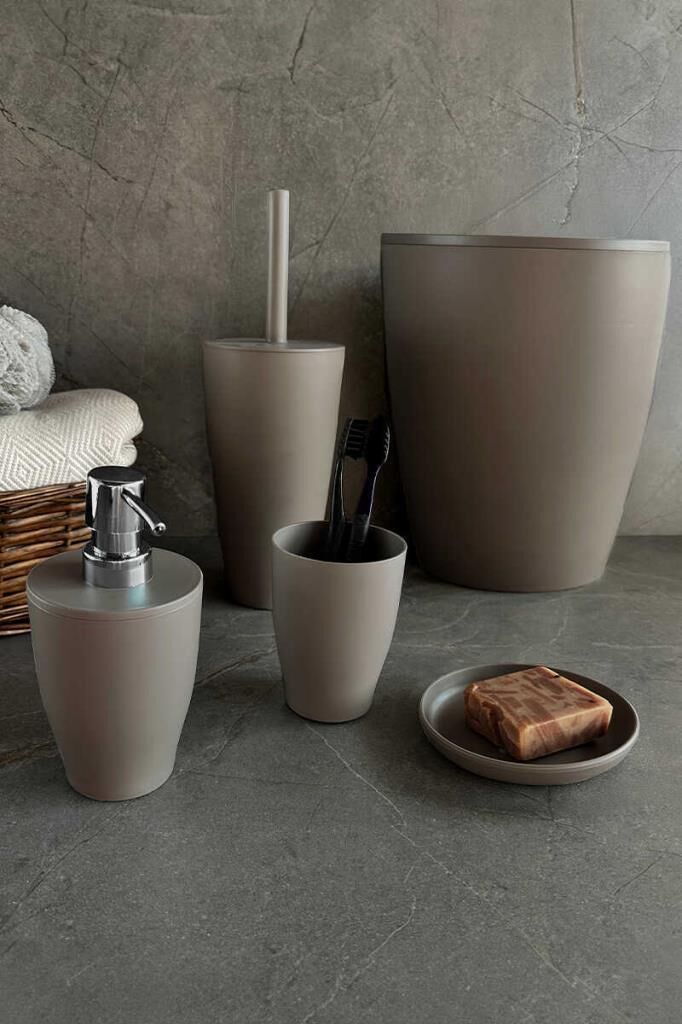 PURE KUM BEJİ 5'Lİ BANYO SETİ