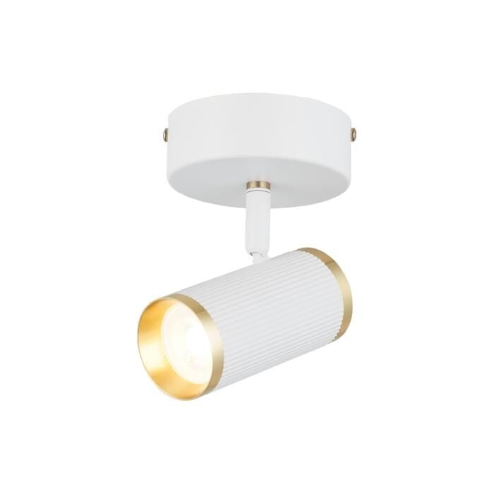 LUME TEKLİ BEYAZ ANTİK LAK PLAFONYER AVİZE