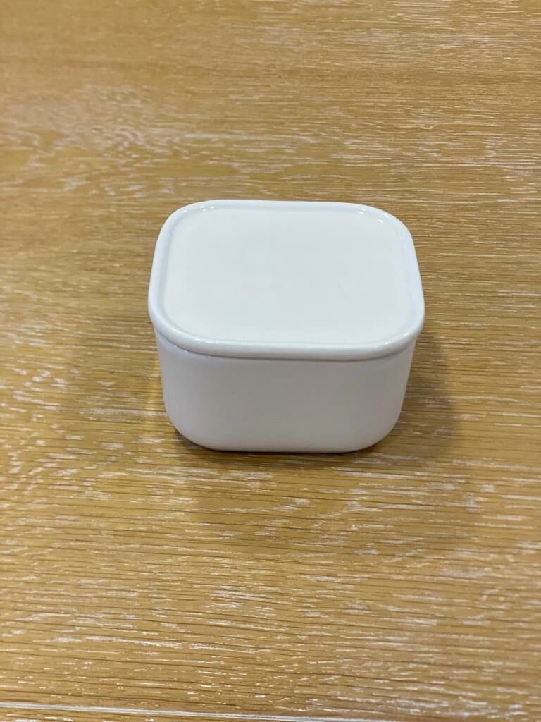 ACAR PORSELEN KAPAKLI 9x9cm KASE KAHVALTILIK 1 ADET
