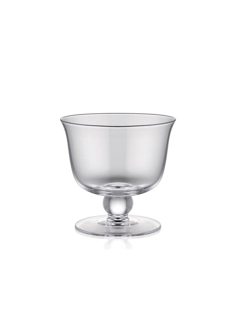 CAM AYAKLI TEKLİ TATLI KASE/ÇEREZLİK 11X10CM