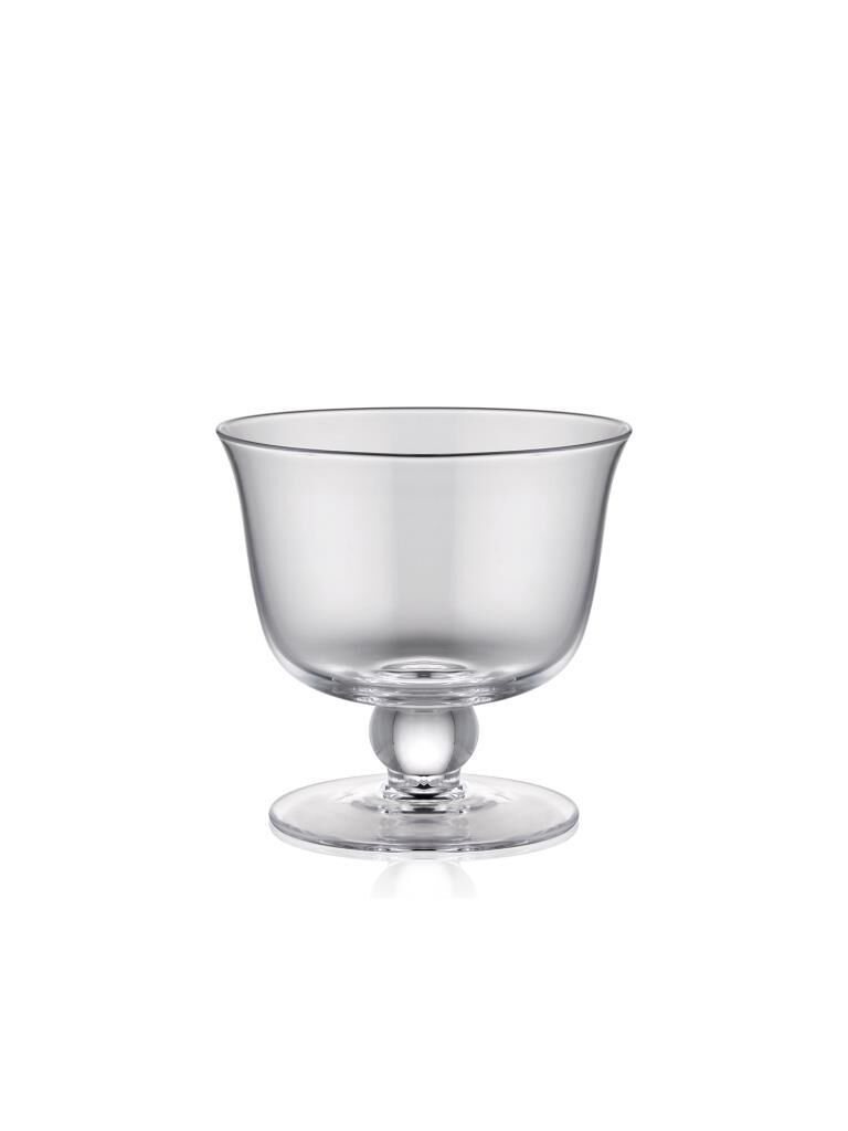 CAM AYAKLI TEKLİ TATLI KASE/ÇEREZLİK 11X10CM