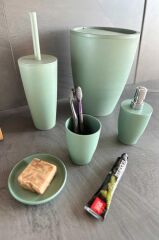 PURE NİL YEŞİLİ 5'Lİ BANYO SETİ