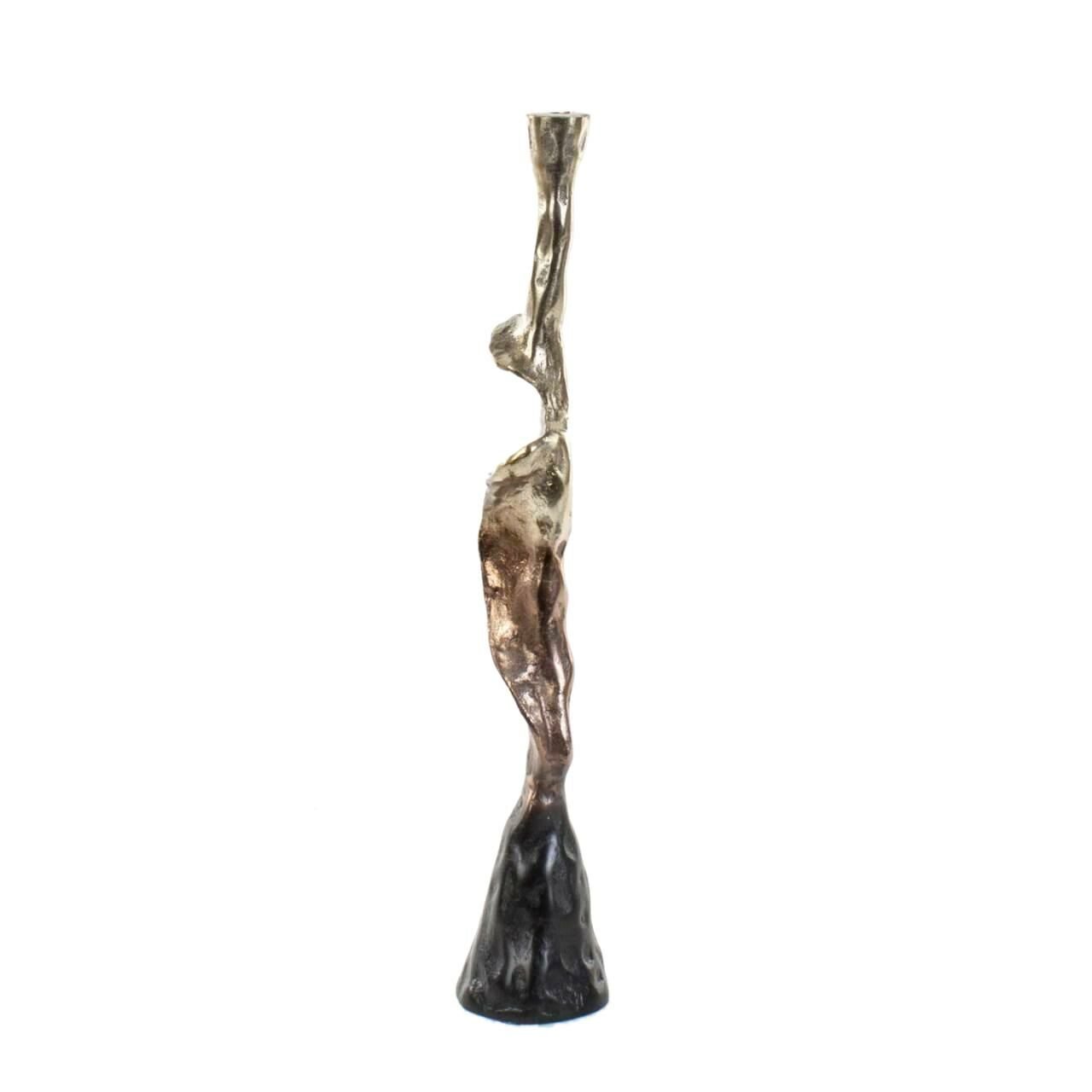 ALTIN BAKIR KAHVE MUMLUK 53CM