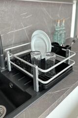 BLANCA PASLANMAZ ÇELİK BULAŞIKLIK SİYAH