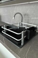 BLANCA PASLANMAZ ÇELİK BULAŞIKLIK SİYAH