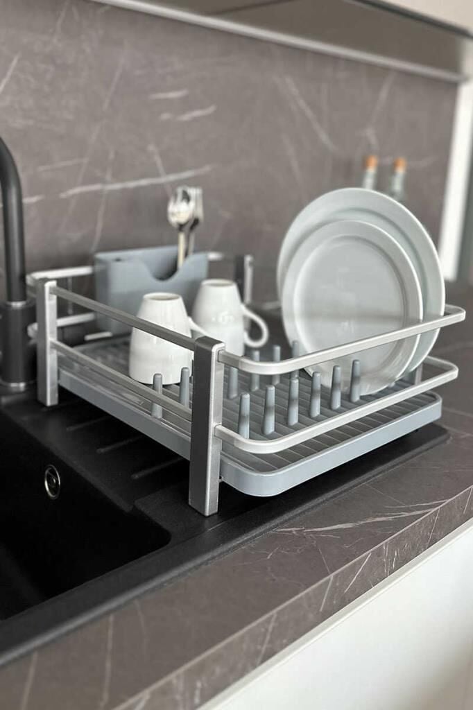 BLANCA PASLANMAZ ÇELİK BULAŞIKLIK GRİ