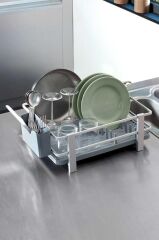 BLANCA PASLANMAZ ÇELİK BULAŞIKLIK GRİ