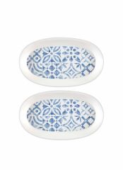 RIVIERA 2'Lİ OVAL SERVİS TABAK 29CM