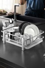 BLANCA PASLANMAZ ÇELİK BULAŞIKLIK ŞEFFAF