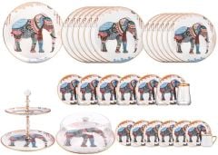 ELEPHANT BEYAZ 6 KİŞİLİK 40 PARÇA SERVİS SETİ