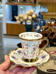 ELEANOR LİLA 6 KİŞİLİK TÜRK KAHVESİ FİNCANI