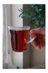 CAM KULPLU TEKLİ BARDAK 325CC