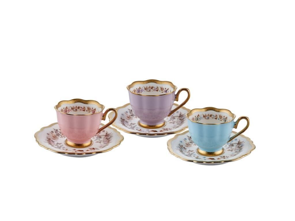 ELEANOR 6 KİŞİLİK TÜRK KAHVESİ FİNCANI