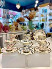 ELEANOR 6 KİŞİLİK TÜRK KAHVESİ FİNCANI