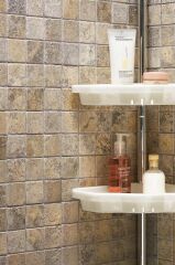 BANYO KÖŞE RAFI PASLANMAZ ALÜMİNYUM BORULAR BEYAZ