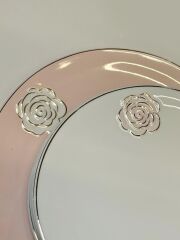 ROZSA PEMBE 7 PARÇA PASTA SETİ