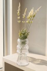 KREM LAVANTA TEK DAL YAPAY ÇİÇEK 52CM