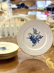 ROLYEF BLUE 6'LI SERVİS TABAK 26CM