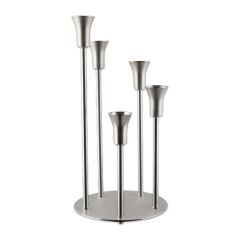 TIFFANY GÜMÜŞ 5'Lİ MUMLUK