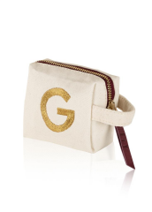 ''G'' HARF NAKIŞLI ÇANTA 14x12 CM