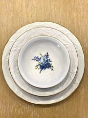 ROLYEF BLUE 6 KİŞİLİK 24 PARÇA YEMEK TAKIMI