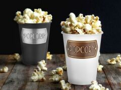 BEYAZ POPCORN KOVASI 16CM