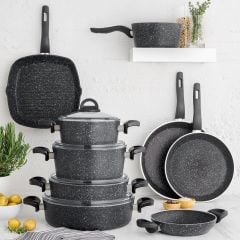 DARK STONE BIO GRANİT GRİLL TAVA 28CM