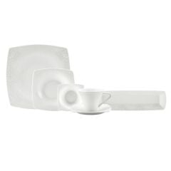 KARACA FINE PEARL HELEN 26 PARÇA İNCİ KARE KAHVALT