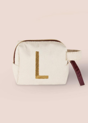 ''L'' HARF NAKIŞLI ÇANTA 14x12 CM