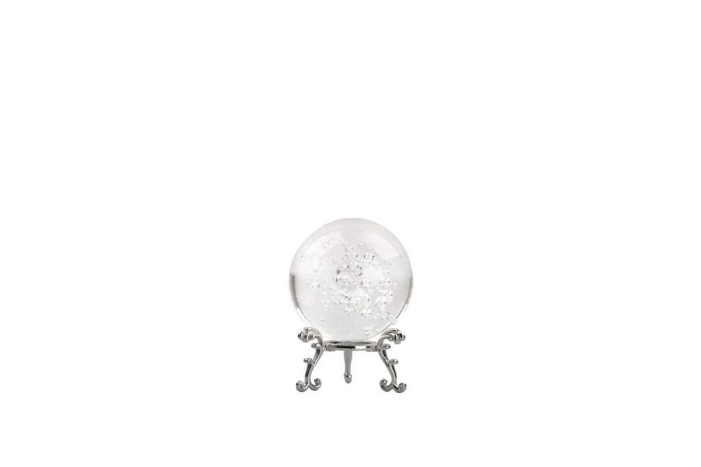 GÜMÜŞ BALONCUKLU KÜRE 8X6CM