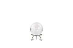 GÜMÜŞ BALONCUKLU KÜRE 8X6CM