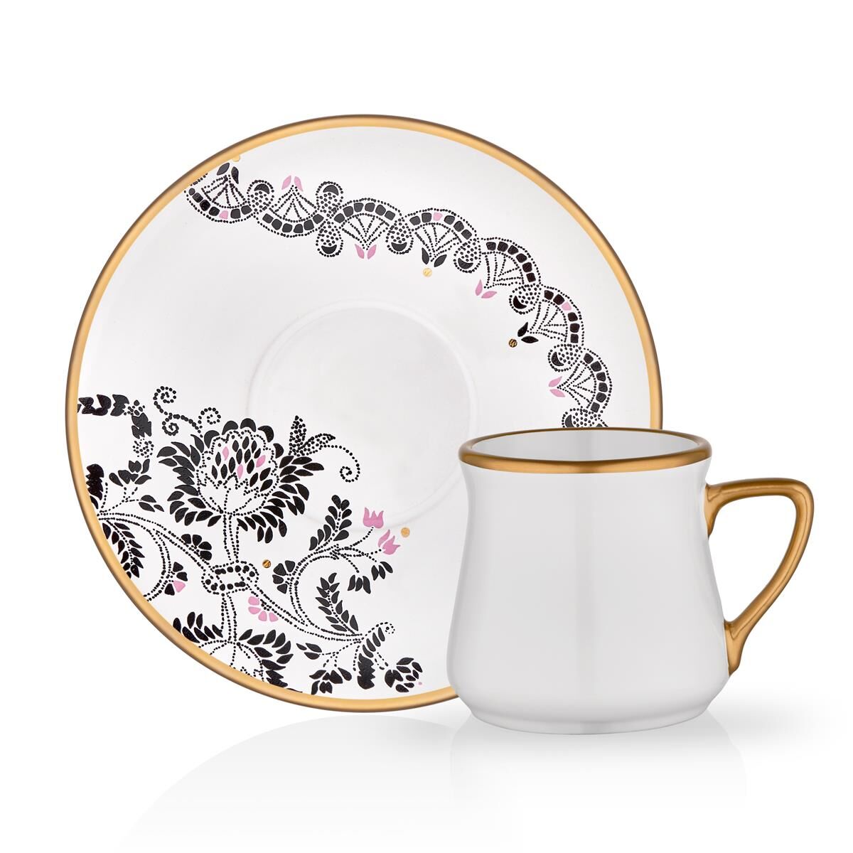 CAZİBE 1 KİŞİLİK TÜRK KAHVESİ FİNCANI