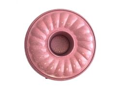 GRANİT PEMBE KELEPÇELİ KEK KALIBI