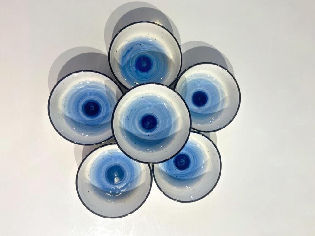 MAVİ PORSELEN 6'LI KASE 11,5CM