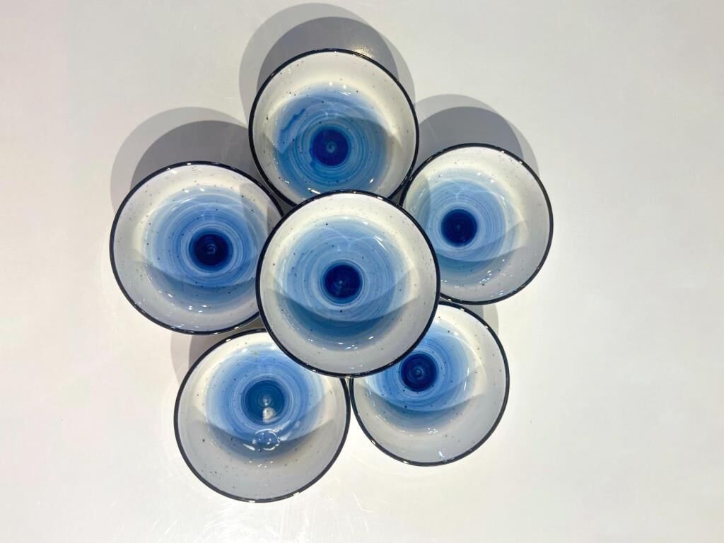 MAVİ PORSELEN 6'LI KASE 11,5CM