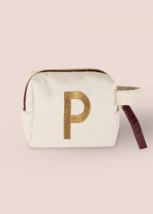 ''P'' HARF NAKIŞLI ÇANTA 14x12 CM