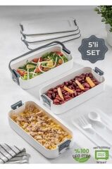 3 KATLI BESLENME KABI GRİ