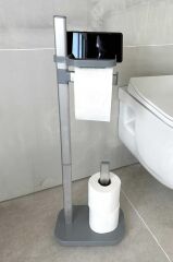 SUI TUVALET KAĞITLIK GRİ