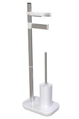 SUI TUVALET FIRÇALIKLI TUVALET KAĞITLIK BEYAZ