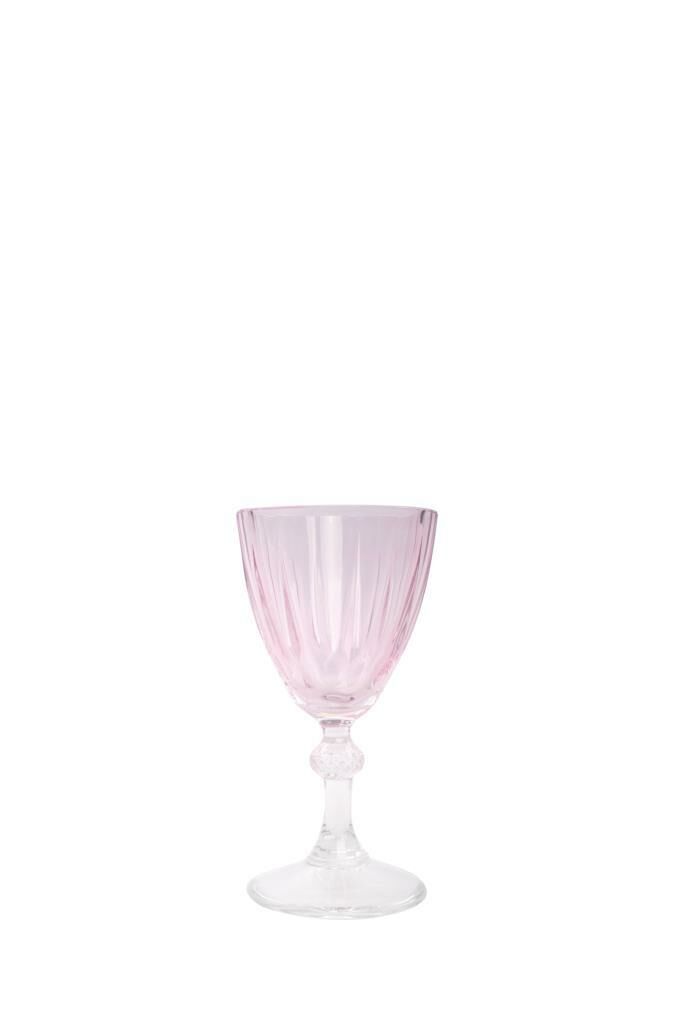 DIAMOND PEMBE LÜSTERLİ 6'LI KAHVE YANI KADEH