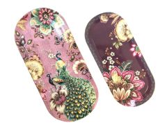 PEONY PİNK 2'Lİ OVAL SERVİS